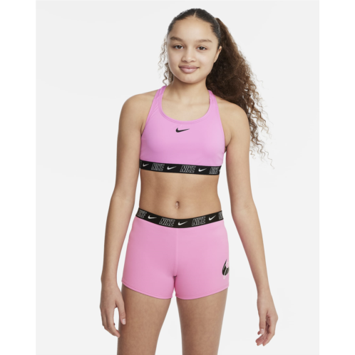 Nike Swim Big Kids (Girls) Racerback Bikini & Shorts Set