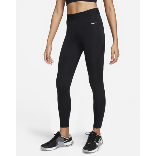 Nike Pro Womens Mid-Rise 7/8 Leggings with Pockets