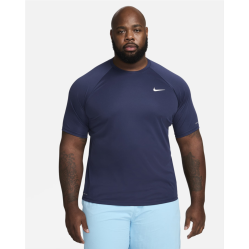 Nike Essential Dri-FIT Mens Short-Sleeve Swim Hydroguard (Extended Size)