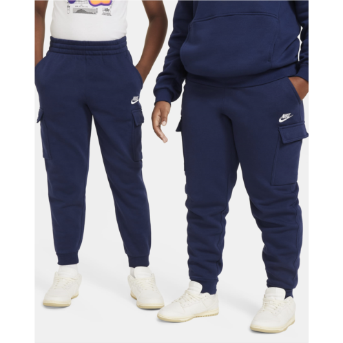 Nike Sportswear Club Fleece Big Kids Cargo Pants (Extended Size)