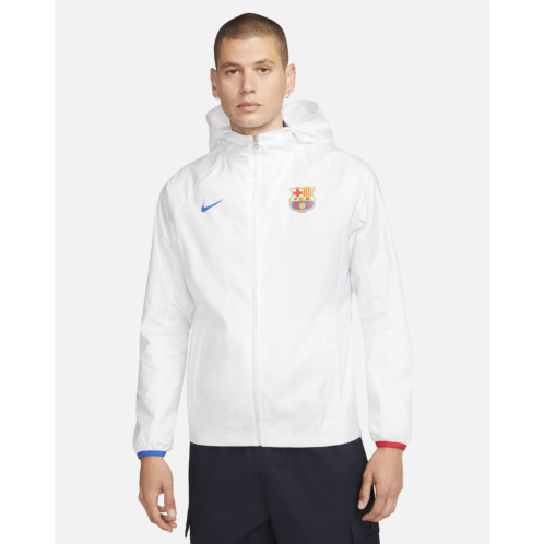 FC Barcelona AWF Mens Nike Soccer Jacket