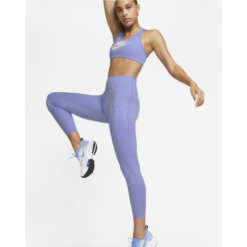 Nike Go Womens Firm-Support High-Waisted 7/8 Leggings with Pockets