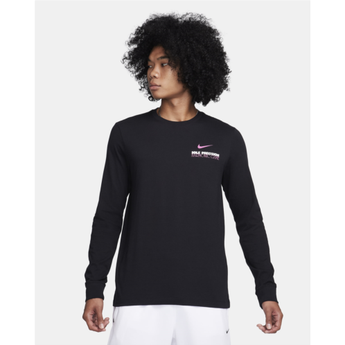 Nike Mens Long-Sleeve Basketball T-Shirt