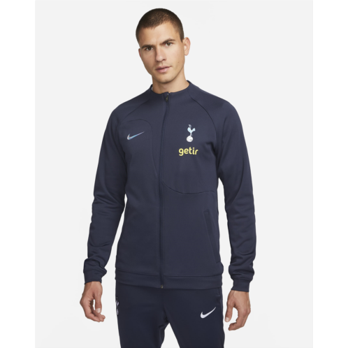 Tottenham Hotspur Academy Pro Mens Nike Full-Zip Knit Soccer Jacket