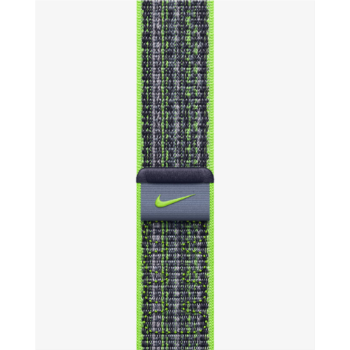 41mm Bright Green/Blue Nike Sport Loop