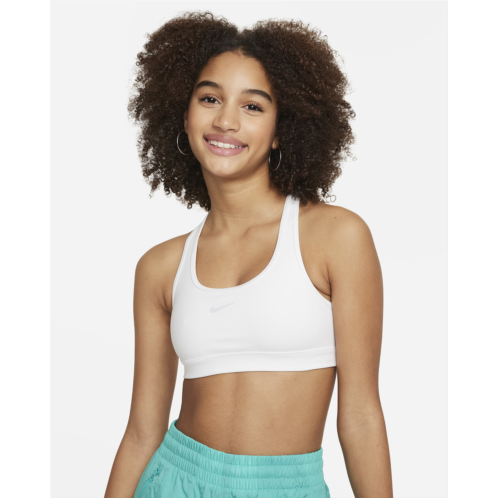 Nike Swoosh Big Kids (Girls) Sports Bra