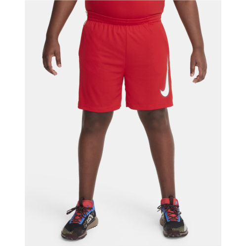 Nike Dri-FIT Multi+ Big Kids (Boys) Graphic Training Shorts (Extended Size)