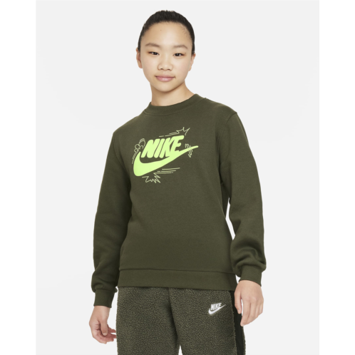 Nike Sportswear Club+ Big Kids Sweatshirt
