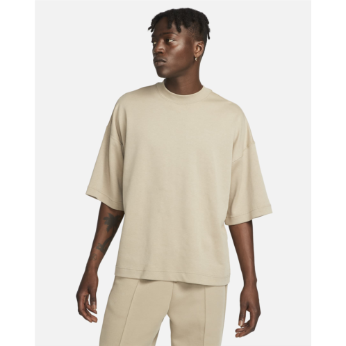 Nike Sportswear Tech Fleece Reimagined Mens Oversized Short-Sleeve Sweatshirt