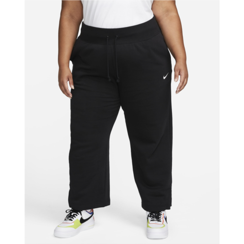 Nike Sportswear Phoenix Fleece Womens High-Waisted Wide-Leg Sweatpants (Plus Size)