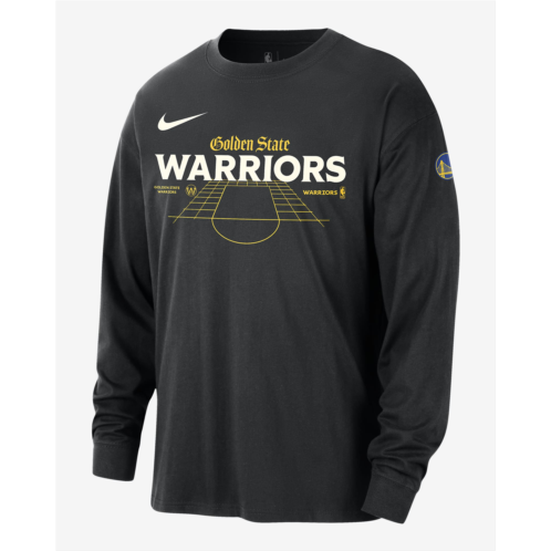 Golden State Warriors Mens Nike NBA Long-Sleeve Max90 T-Shirt