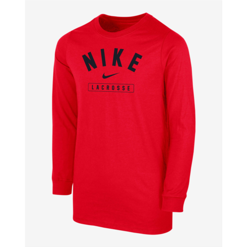Nike Lacrosse Big Kids (Boys) Long-Sleeve T-Shirt