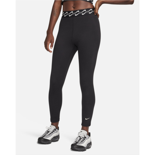 Nike Sportswear Classic Swoosh Womens High-Waisted 7/8 Leggings