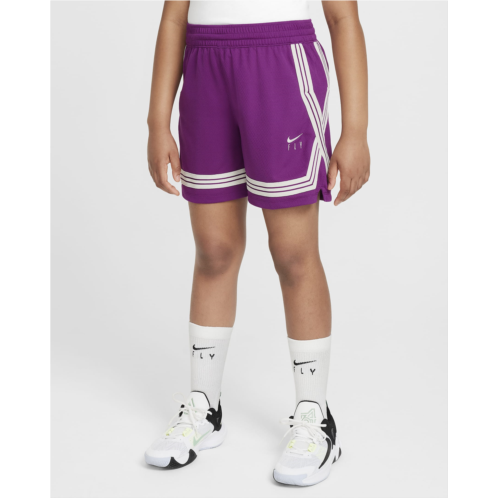 Nike Dri-FIT Fly Crossover Big Kids (Girls) Basketball Shorts (Extended Size)