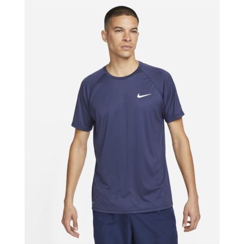Nike Essential Mens Short-Sleeve Hydroguard Swim Shirt