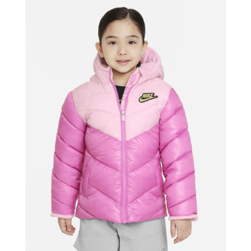 Nike Colorblock Chevron Puffer Jacket Little Kids Jacket