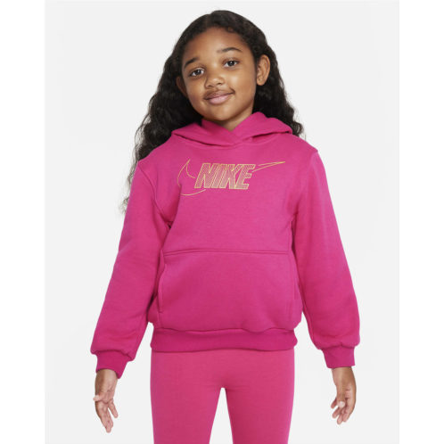 Nike Sportswear Club Fleece Holiday Shine Hoodie Little Kids Hoodie