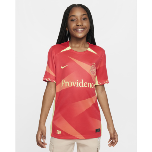 Portland Thorns FC 2024 Stadium Primary Big Kids Nike Dri-FIT NWSL Replica Jersey