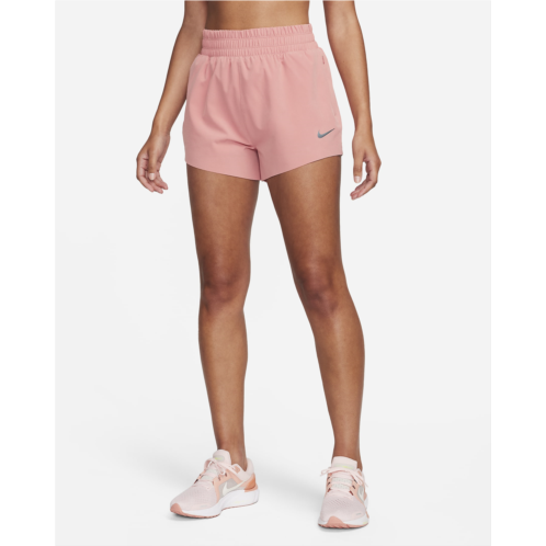 Nike Dri-FIT Running Division Womens High-Waisted 3 Brief-Lined Running Shorts with Pockets