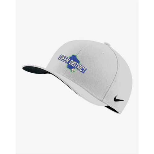 Milwaukee Bucks City Edition Nike NBA Swoosh Flex Cap