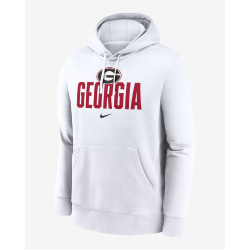 Georgia Bulldogs Primetime Club Campus Mens Nike College Pullover Hoodie