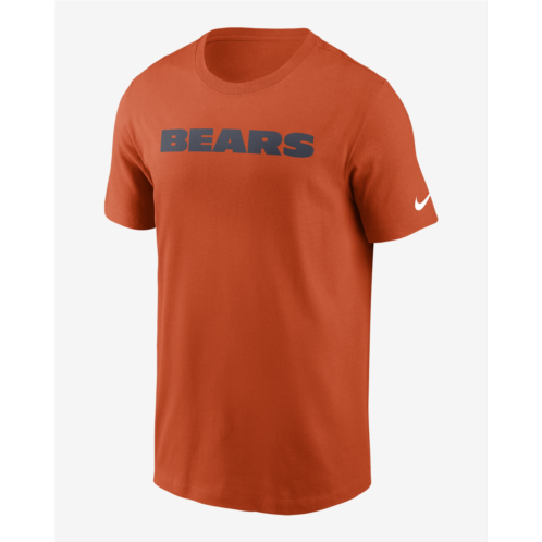 Chicago Bears Primetime Wordmark Essential Mens Nike NFL T-Shirt