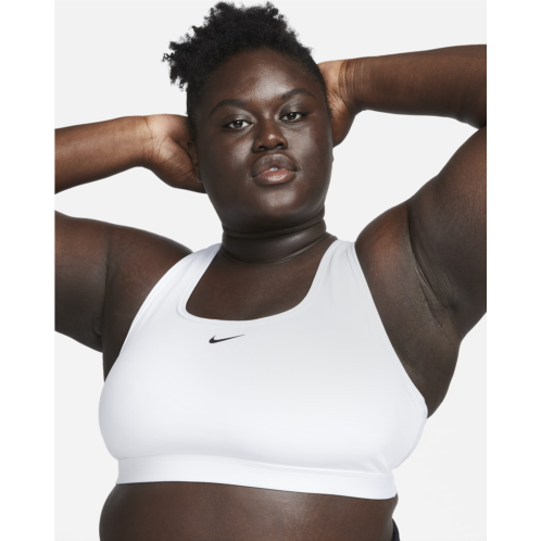 Nike Swoosh Light Support Womens Non-Padded Sports Bra (Plus Size)