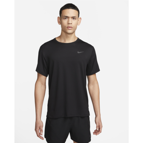 Nike Miler Mens Dri-FIT UV Short-Sleeve Running Top