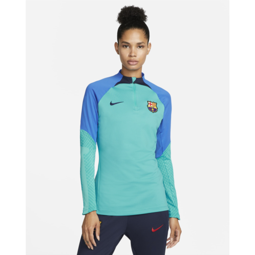 FC Barcelona Strike Womens Nike Dri-FIT Soccer Drill Top