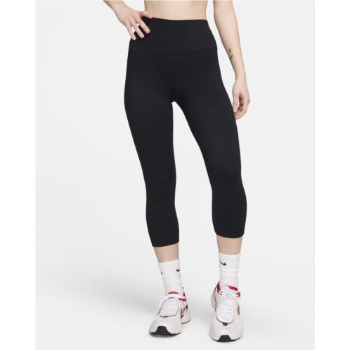 Nike One Womens High-Waisted Crop Leggings