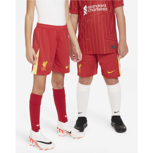 Liverpool FC 2024/25 Stadium Home Big Kids Nike Dri-FIT Soccer Replica Shorts