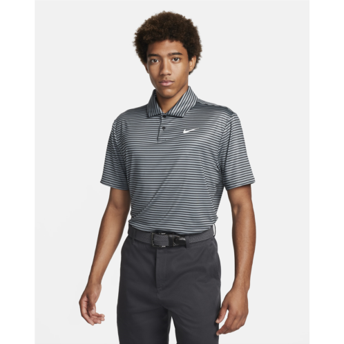 Nike Tour Mens Dri-FIT Striped Golf Polo
