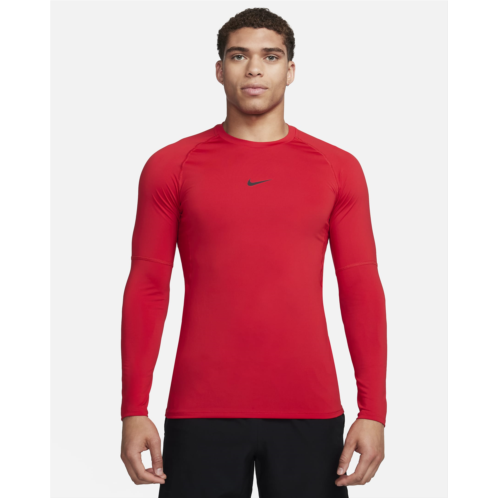 Nike Pro Mens Dri-FIT Slim Long-Sleeve Fitness Top