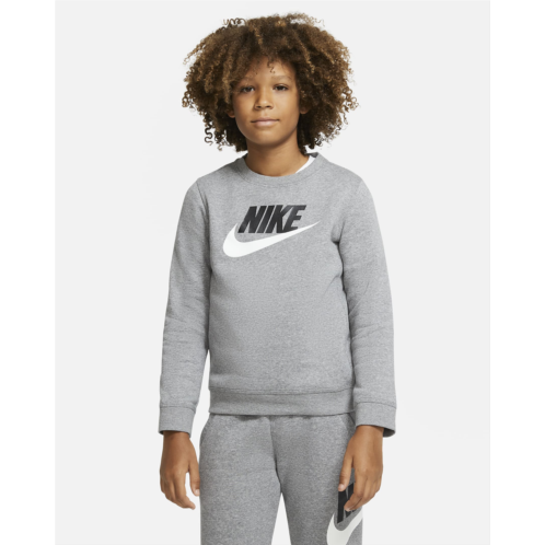 Nike Sportswear Club Fleece Big Kids (Boys) Crew