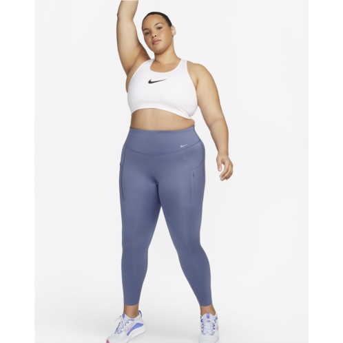 Nike Go Womens Firm-Support High-Waisted Full-Length Leggings with Pockets (Plus Size)