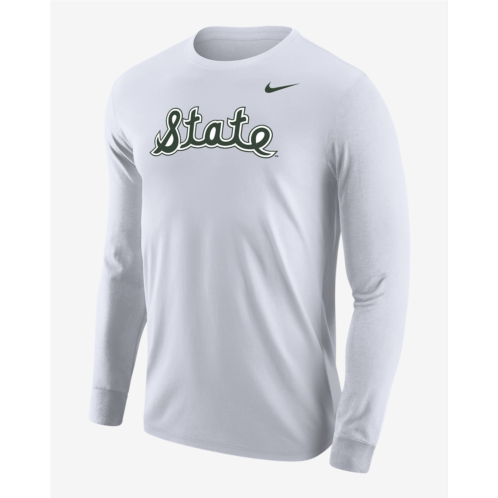Michigan State Mens Nike College Long-Sleeve T-Shirt