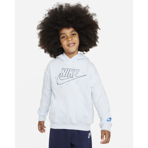 Nike Sportswear Shine Fleece Pullover Hoodie Little Kids Hoodie