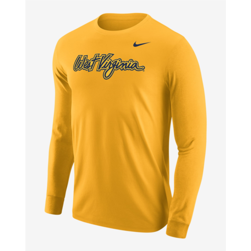 West Virginia Mens Nike College Long-Sleeve T-Shirt