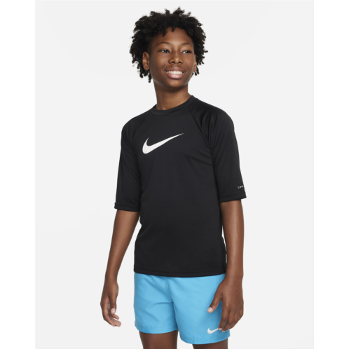 Nike Dri-FIT Big Kids (Boys) Short-Sleeve Hydroguard