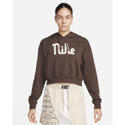 Nike Sportswear Club Fleece Womens Oversized Cropped Hoodie