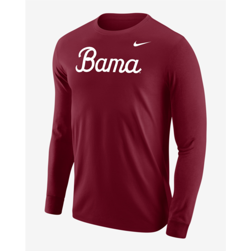 Alabama Mens Nike College Long-Sleeve T-Shirt