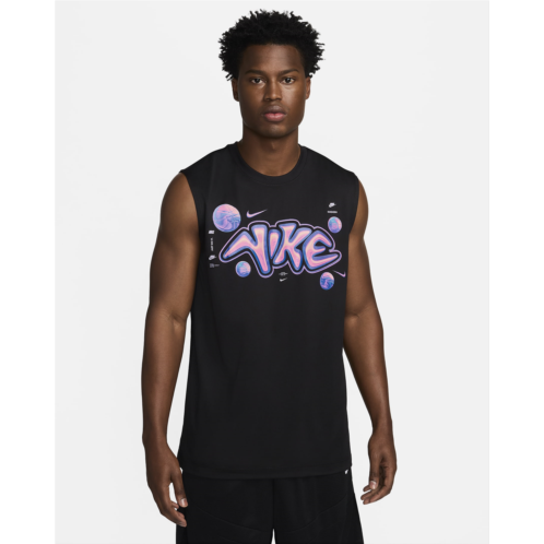 Nike Mens Dri-FIT Sleeveless Basketball T-Shirt