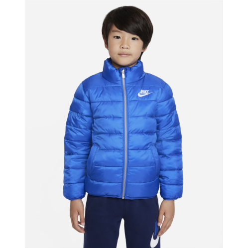 Nike Solid Puffer Jacket Little Kids Jacket