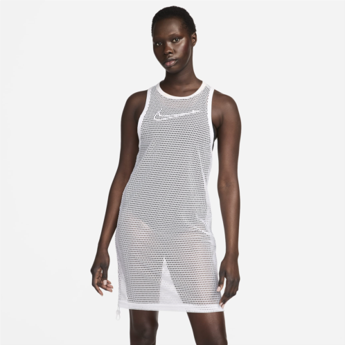 Nike Swim Womens Mesh Cover-Up Dress