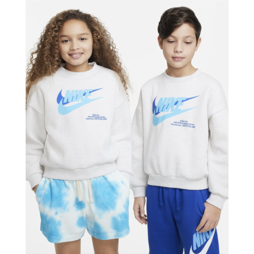 Nike Sportswear Icon Fleece Big Kids Oversized Sweatshirt