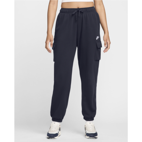 Nike Sportswear Club Fleece Womens Mid-Rise Oversized Cargo Sweatpants