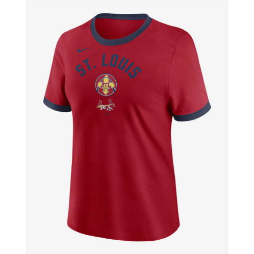 St. Louis Cardinals City Connect Womens Nike MLB Ringer T-Shirt