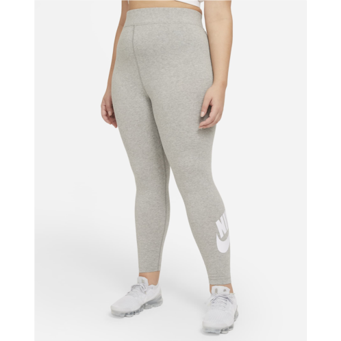 Nike Sportswear Essential Womens High-Waisted Leggings (Plus Size)