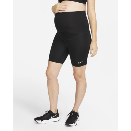 Nike One (M) Womens 7 Biker Shorts (Maternity)