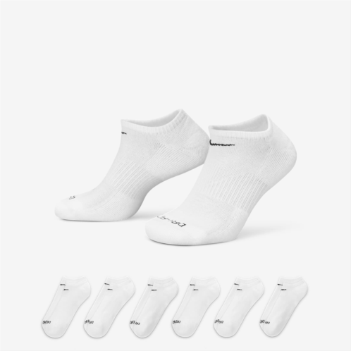 Nike Everyday Plus Cushioned Training No-Show Socks (6 Pairs)